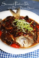 recipe steamed pomfret black bean sauce chinese steamed fish