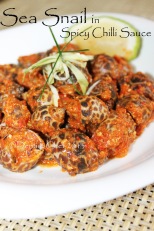 sea snail spicy chilli sauce recipe kerang macan cili api pedas