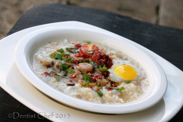 Dried Scallop Rice Porridge or Conpoy Congee Recipe
