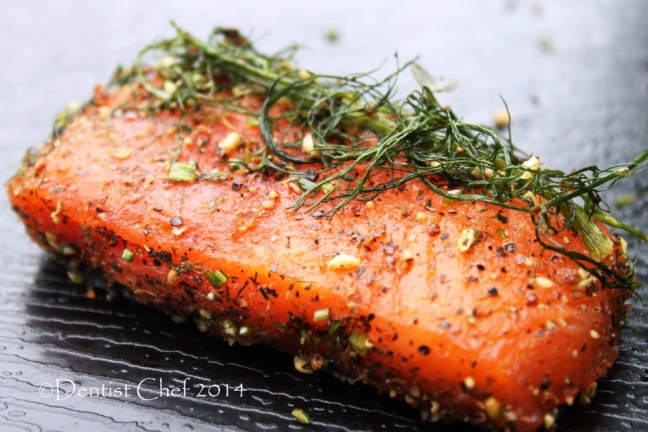 homamade gravlax recipe step by step cured salmon